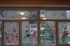 Окна спальни
